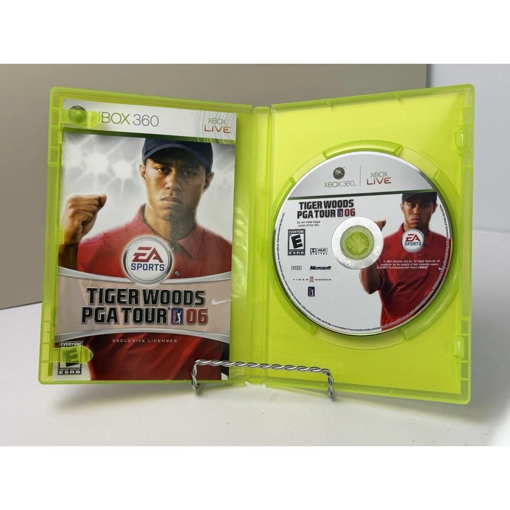 Tiger Woods PGA Tour 2006 Xbox 360 - Complete w/Manual